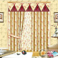 China simple curtains for living room